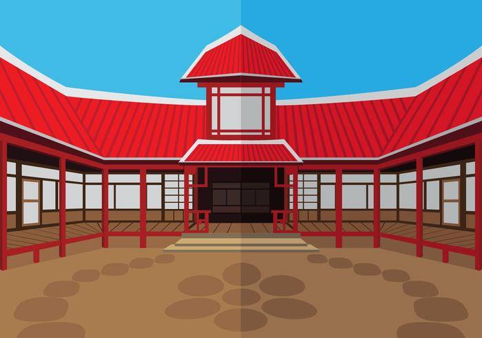 外面的dojo寺庙