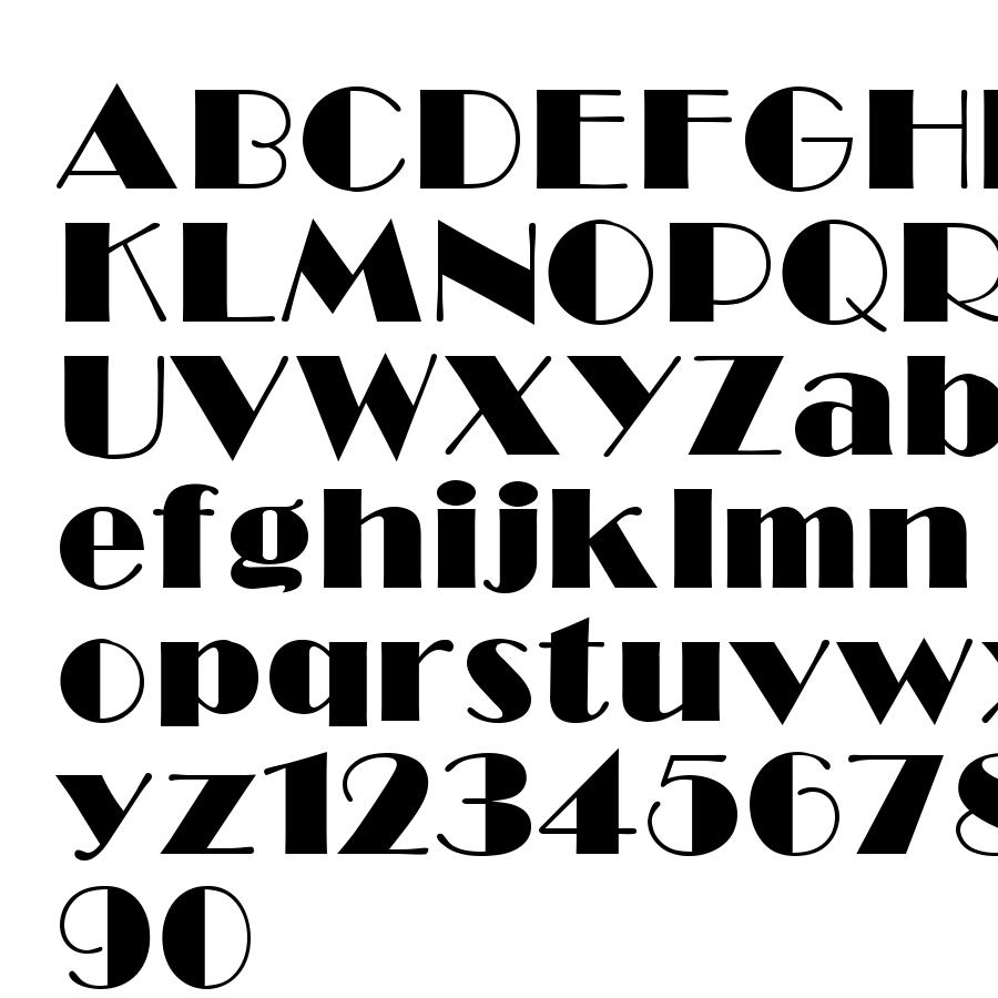 broadway字体下载