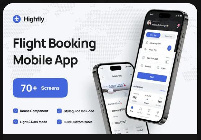 Highfly - Flight Booking Mobile App