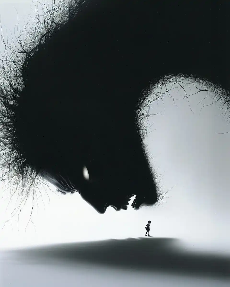 Chaos Sleep Paralysis Art Midjourney提示词