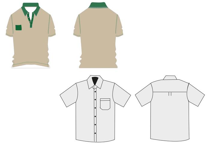 T恤工作制服