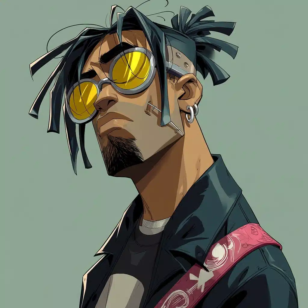 Stylized RnB Musician Design Midjourney提示词