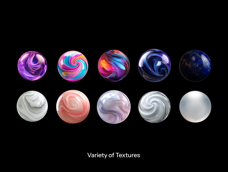 Free Spheres Texture Pack 35个高级球体