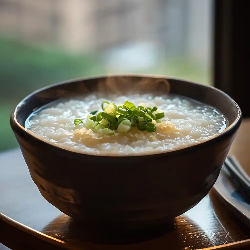 Golden Rice Porridge Midjourney提示词