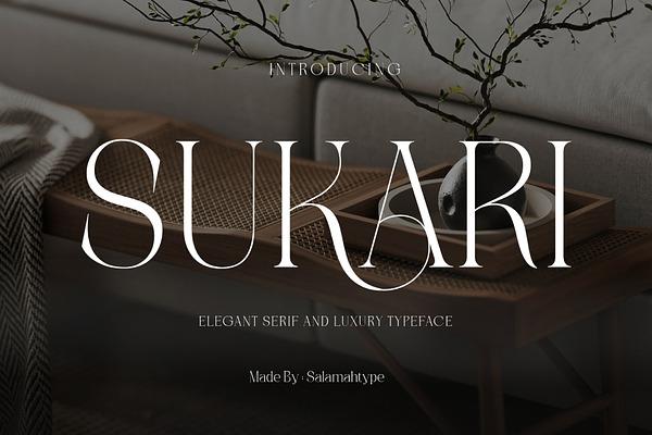 Sukari - Luxury Font