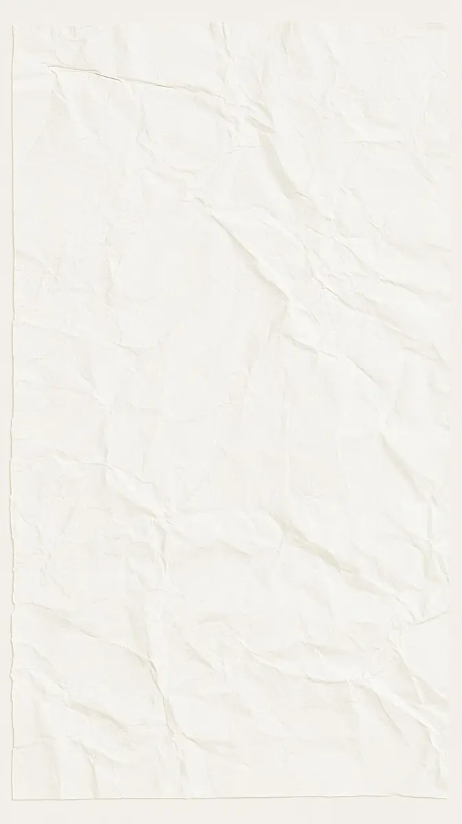 Crumpled Paper Texture Flatlay Midjourney提示词
