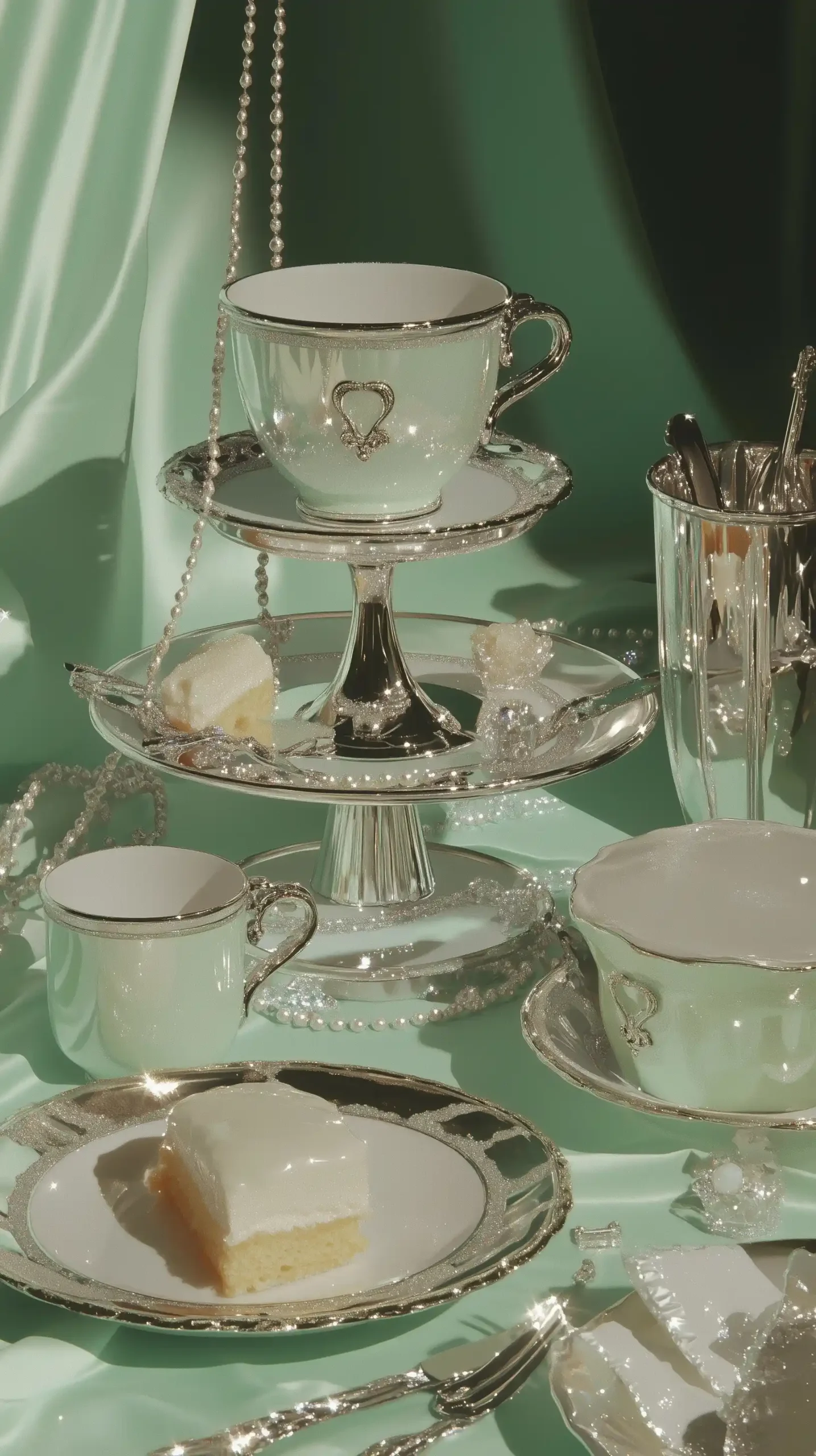 Luxury Table Setting Photography Midjourney提示词