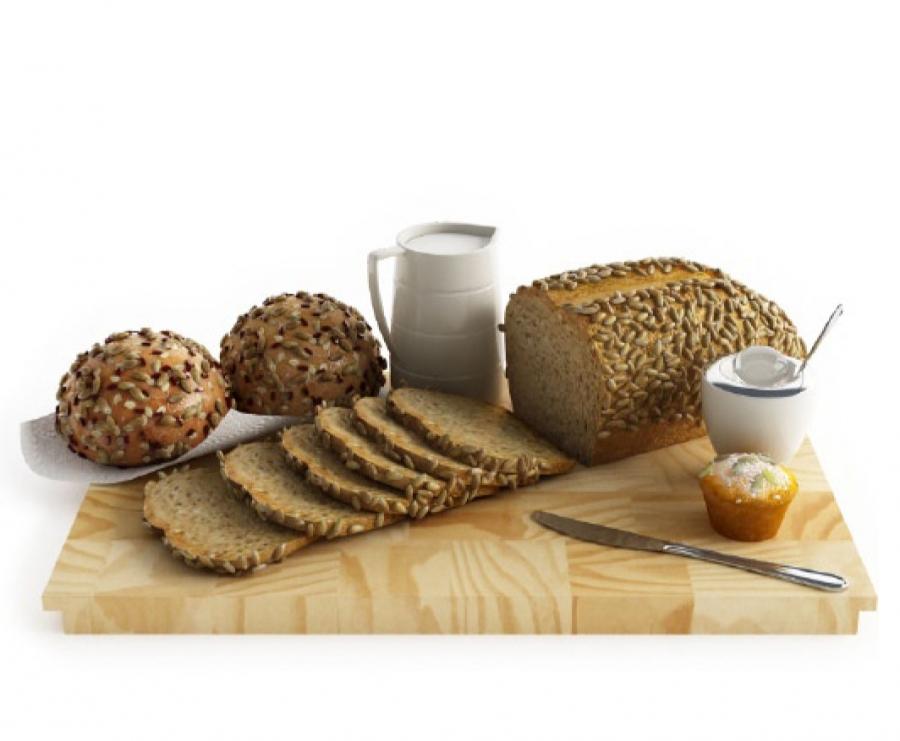 食品4&nbsp;3D素材