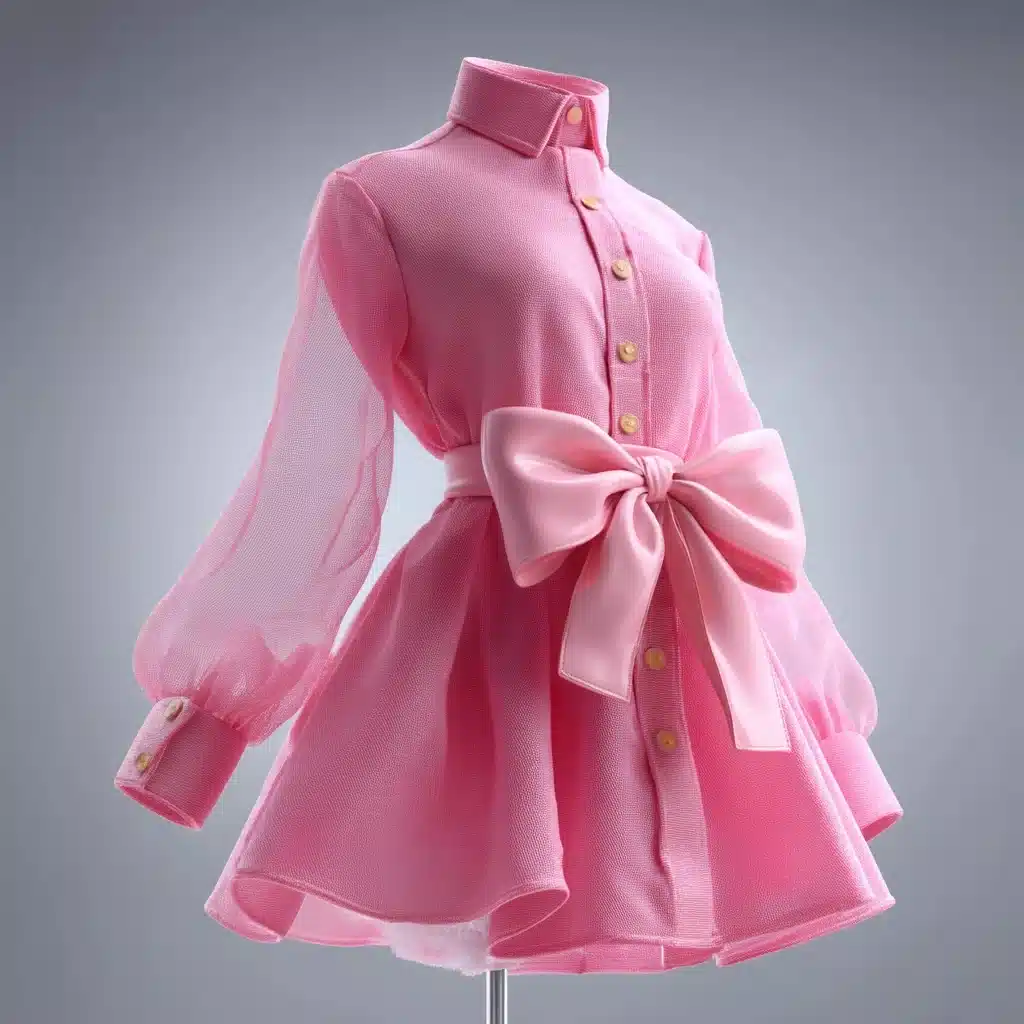 3D Popmart Dress Rendering Midjourney提示词