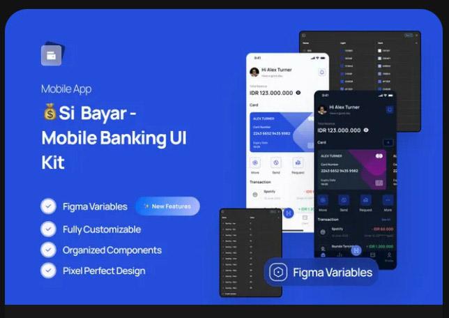 Si - Bayar - Mobile Banking UI Kit