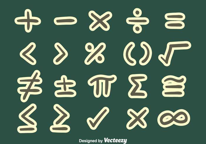 伟大的数学符号矢量