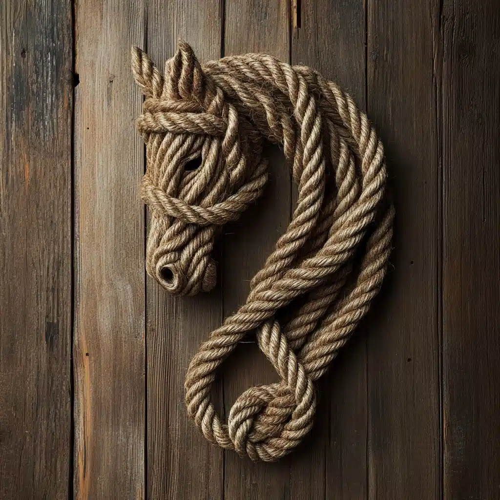 Nautical Horse Knot Art Midjourney提示词