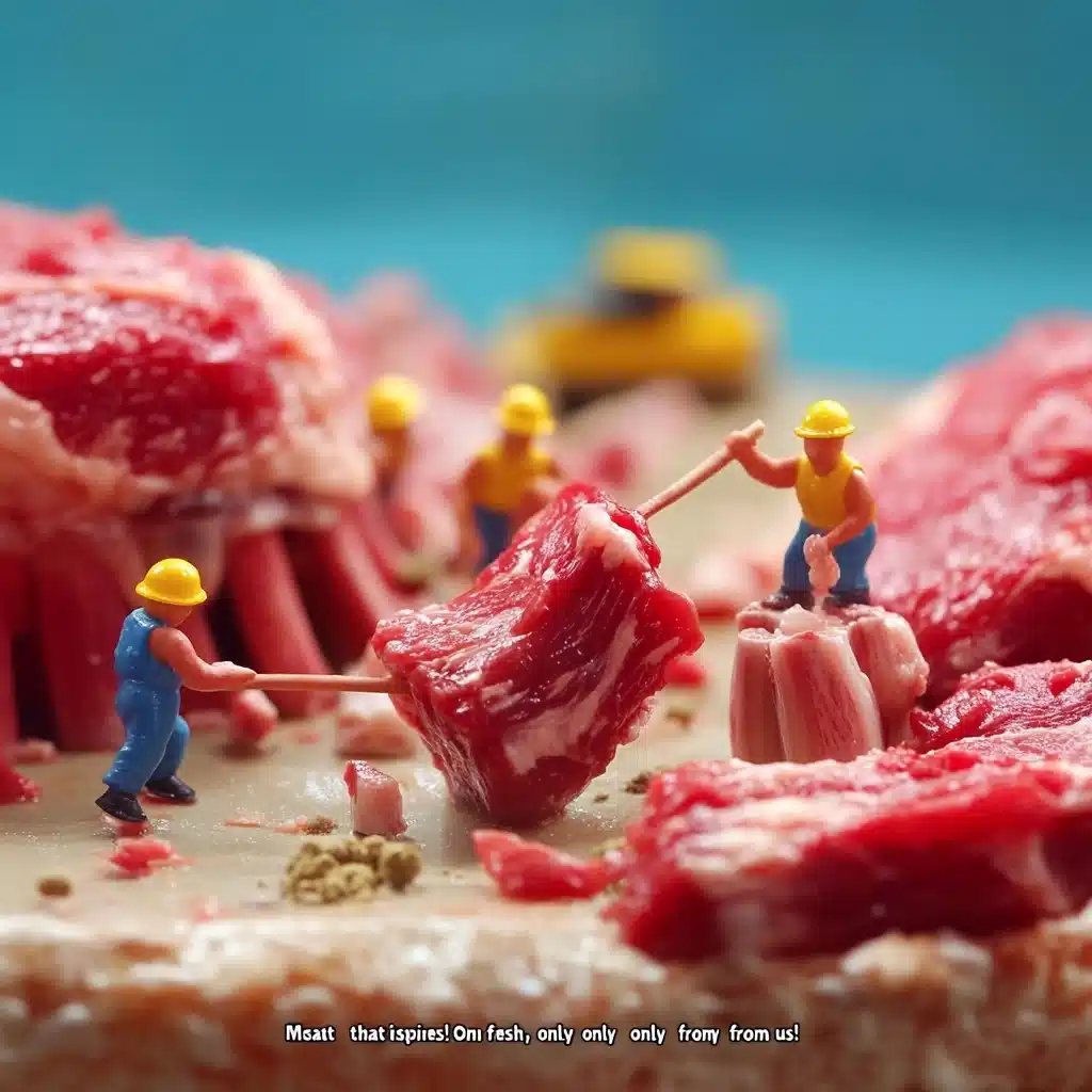 Miniature Chefs with Meat Midjourney提示词