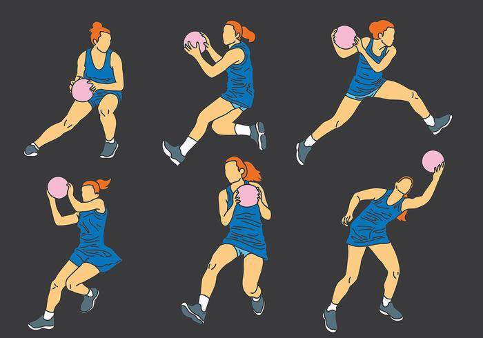 免费Netball图标矢量