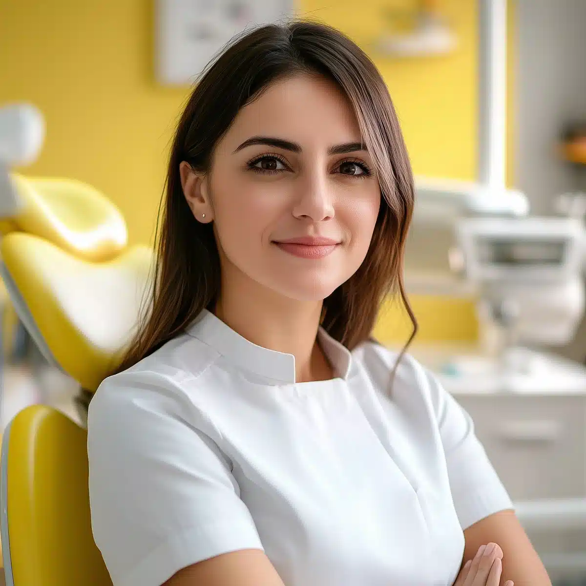 Dentist Portrait in Office Midjourney提示词