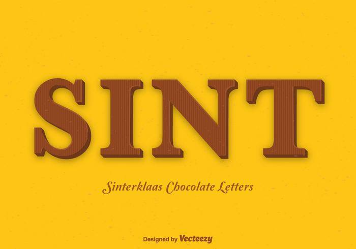 免费矢量Sinterklaas Chocoletters