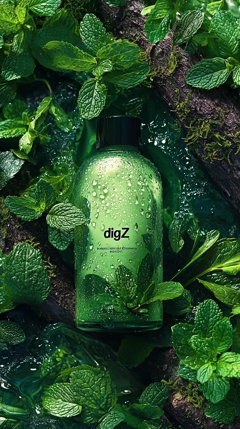 Photorealistic Skincare Bottle Display Midjourney提示词
