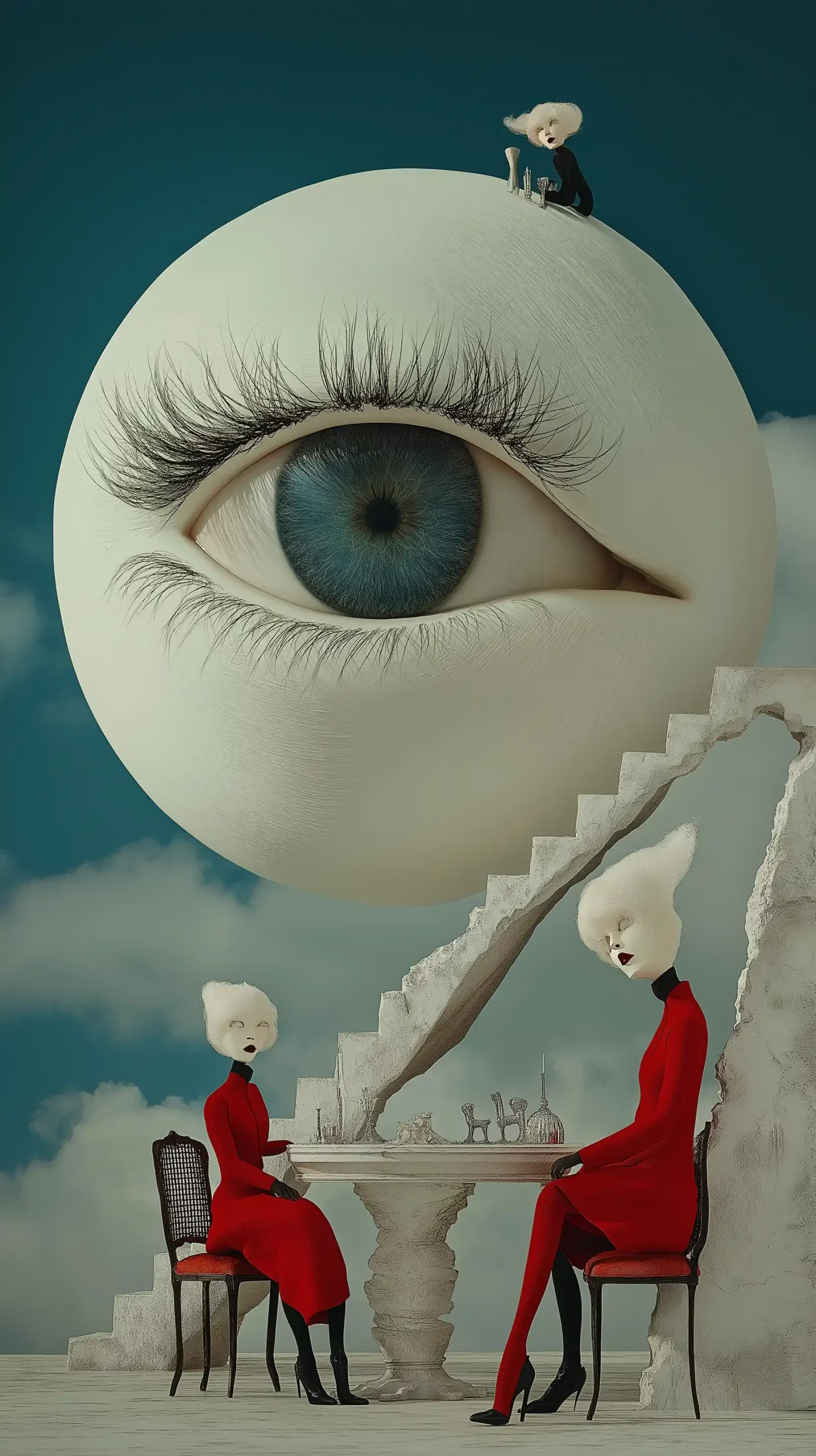 Surreal Glamour with Realism Midjourney提示词