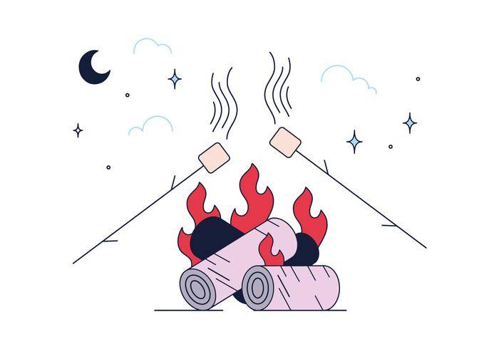 免费的棉花糖矢量