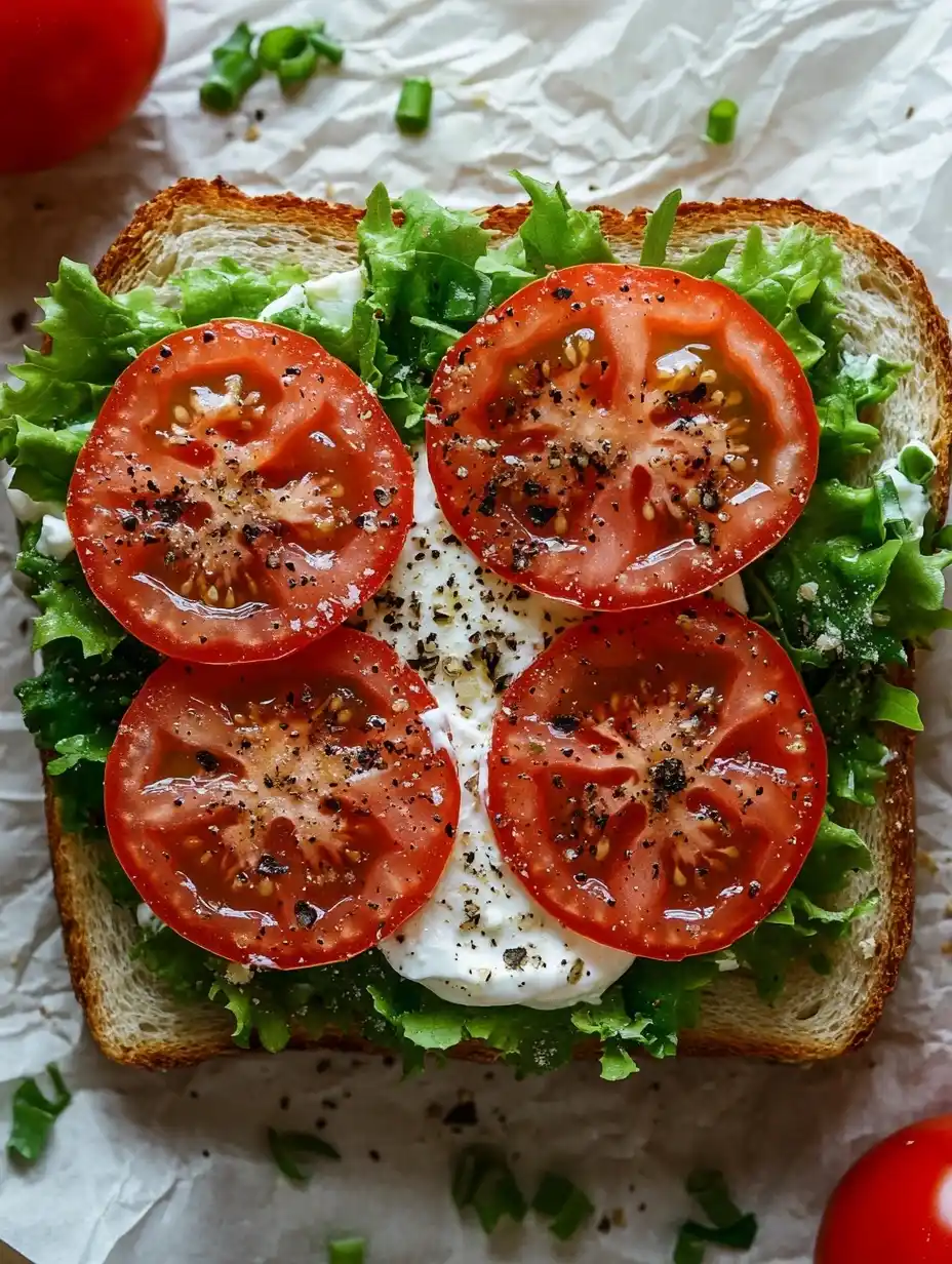 Open-Faced Sandwich Illustration Midjourney提示词