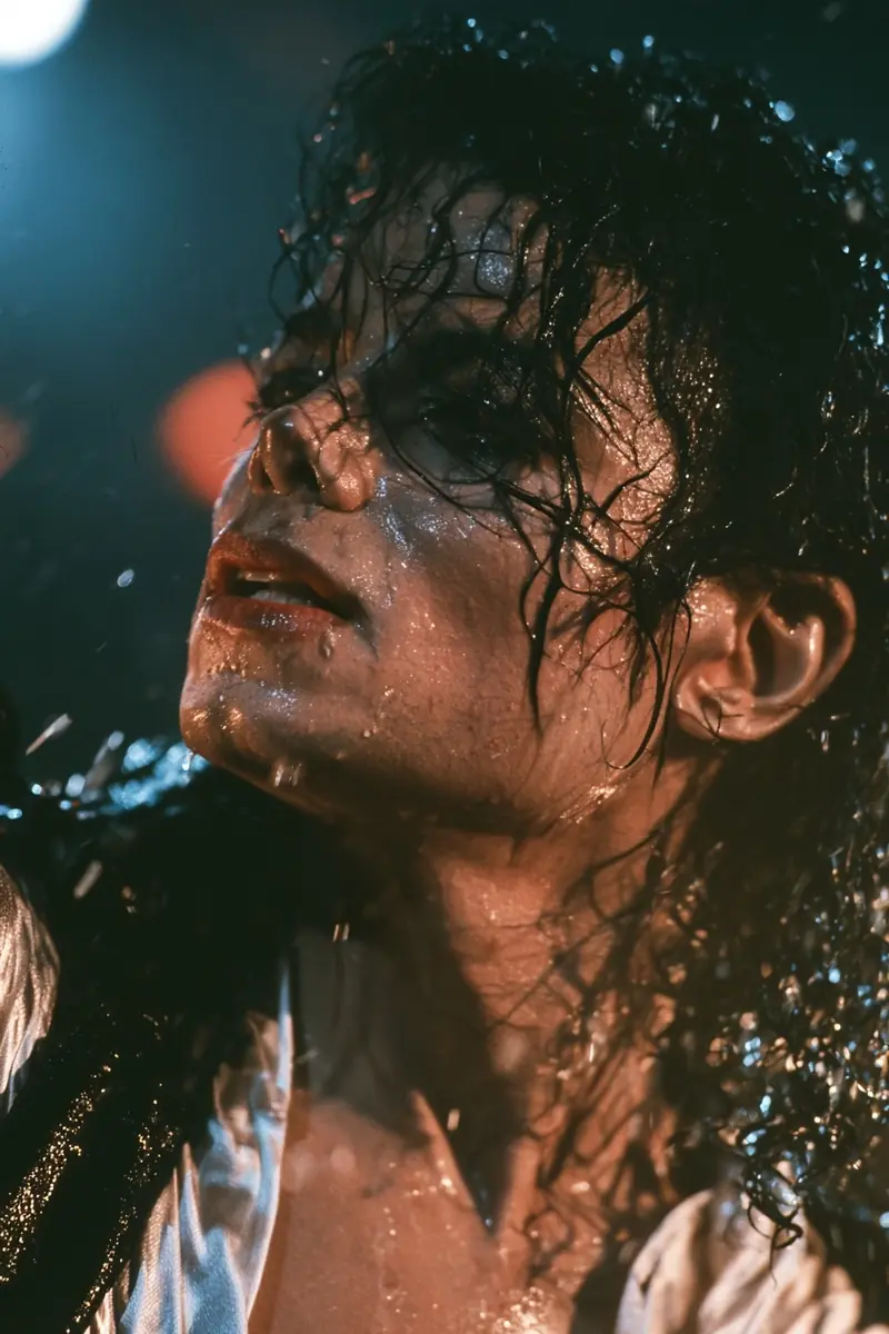 Cinematic Michael Jackson Portrait Midjourney提示词