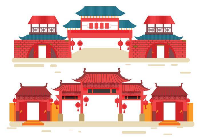 中国城镇矢量