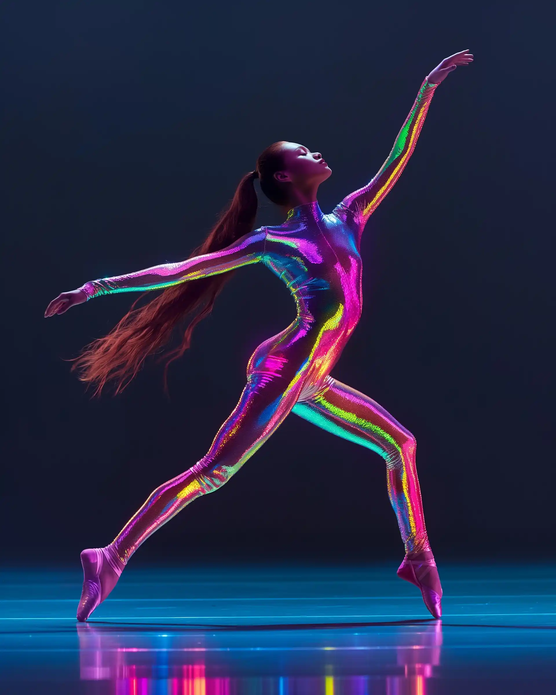 Prismatic Dancer in Chaos Midjourney提示词