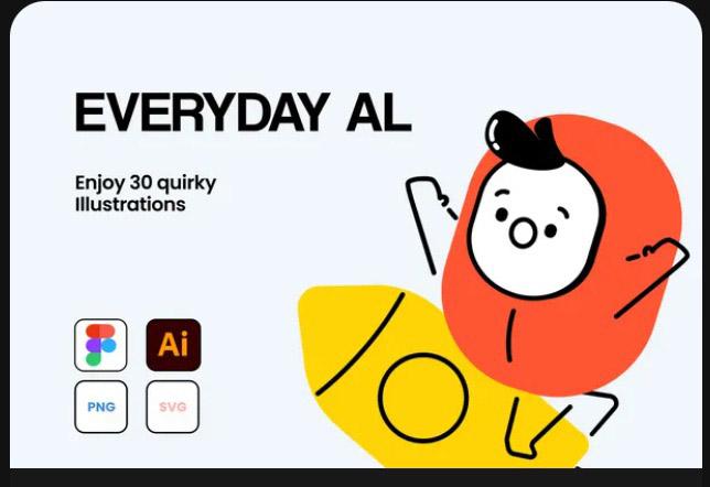 Everyday Al Illustration Bundle
