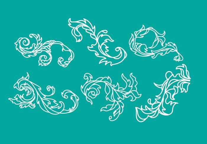免费Arabesco插画矢量