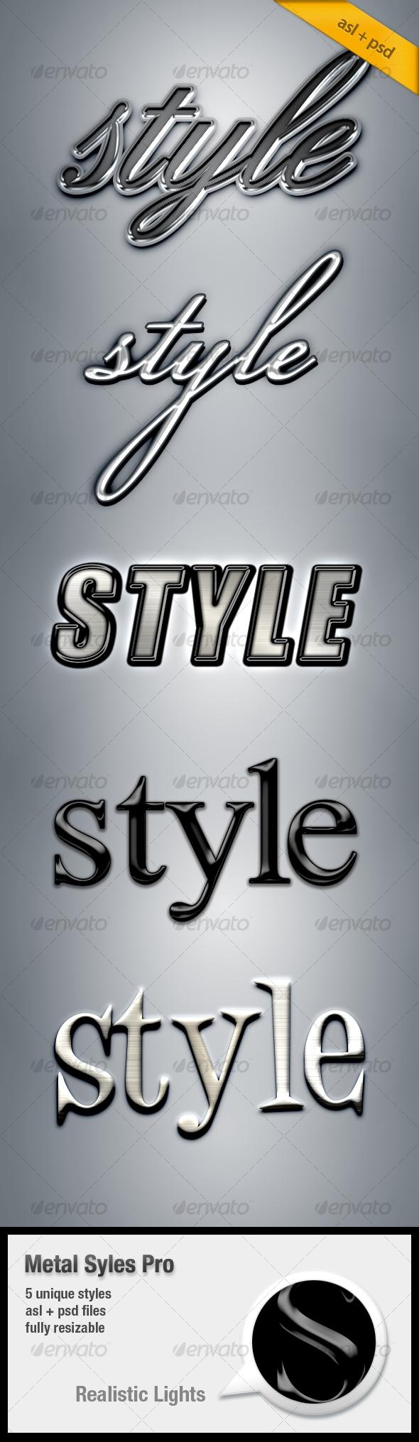 Photoshop&nbsp;金属样式