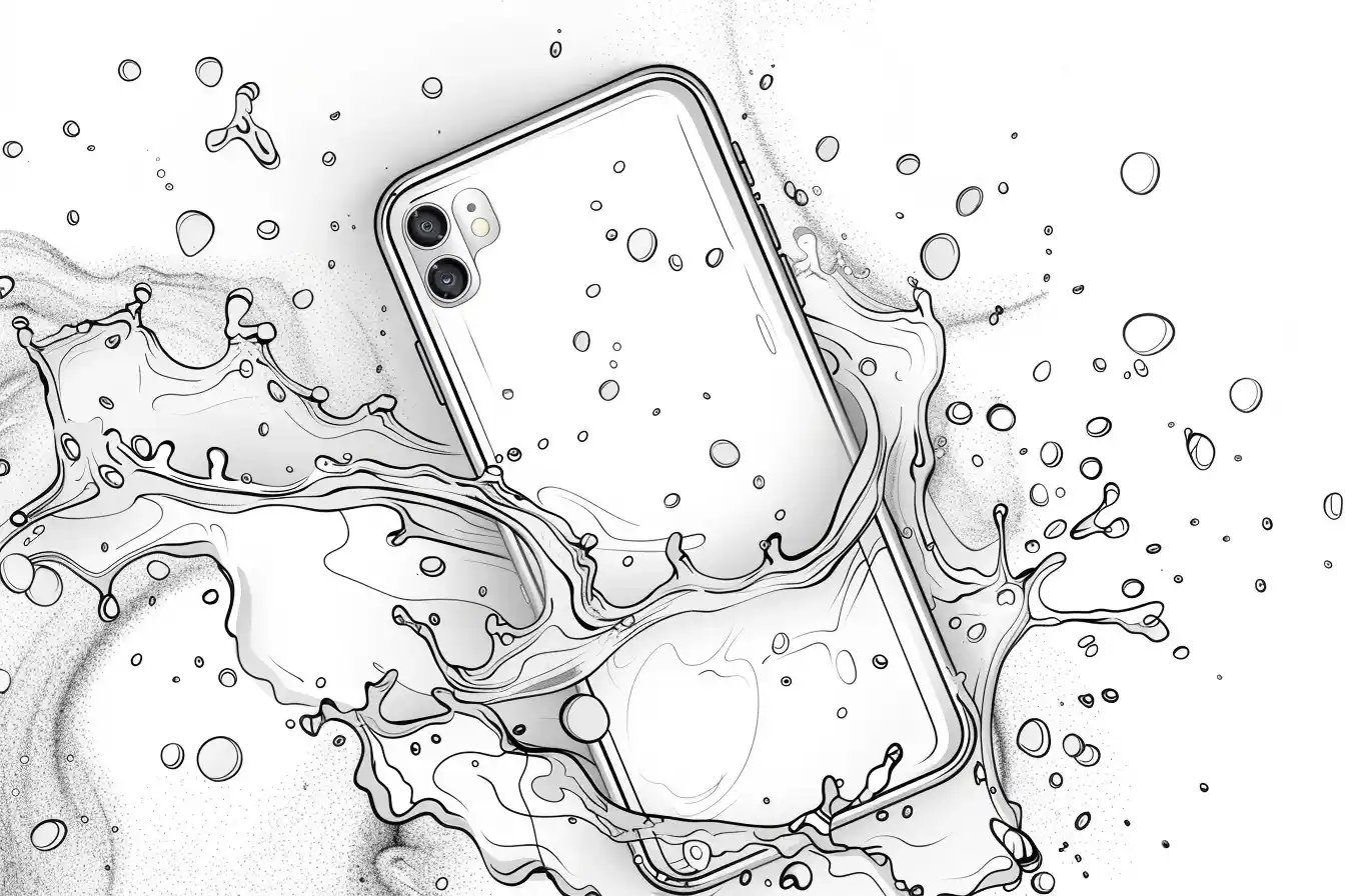Vector Phone Case Outline Midjourney提示词