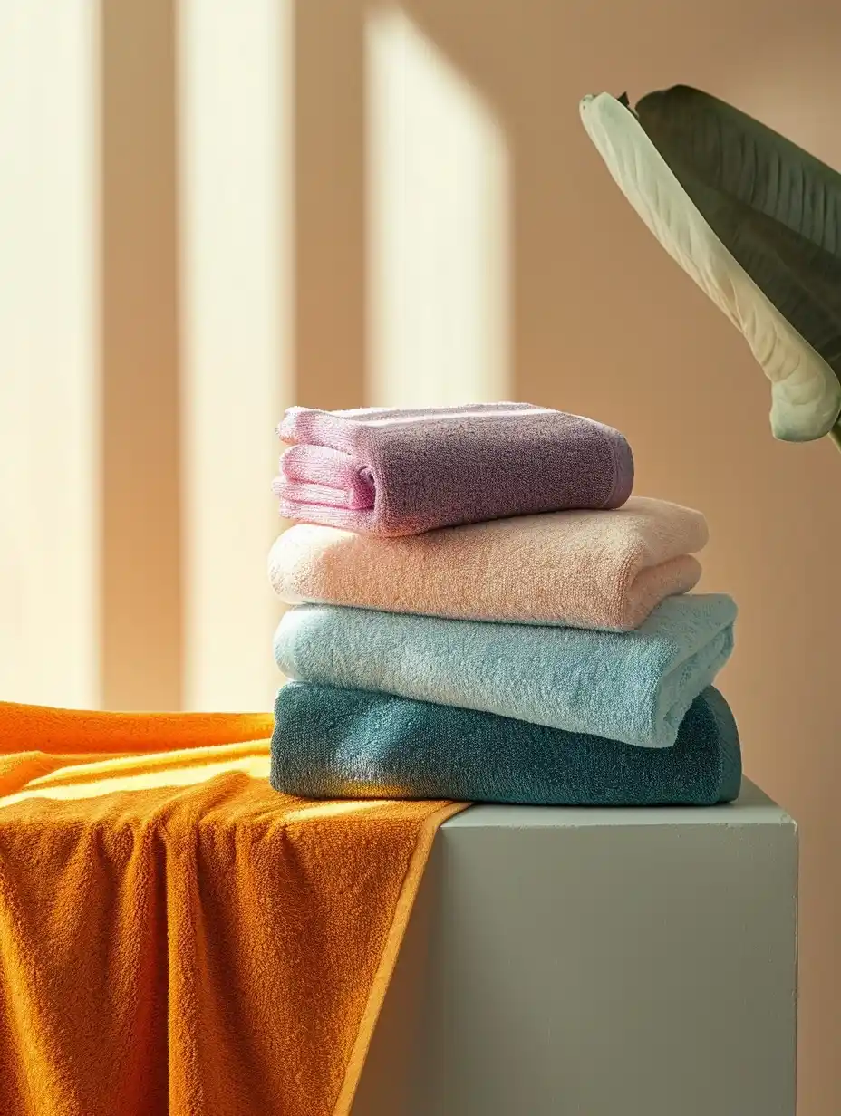 Japanese Towel Photography Midjourney提示词