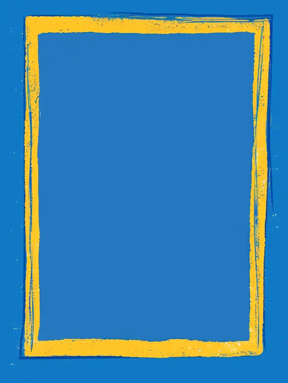 Simple Hand-Drawn Rectangle Midjourney提示词