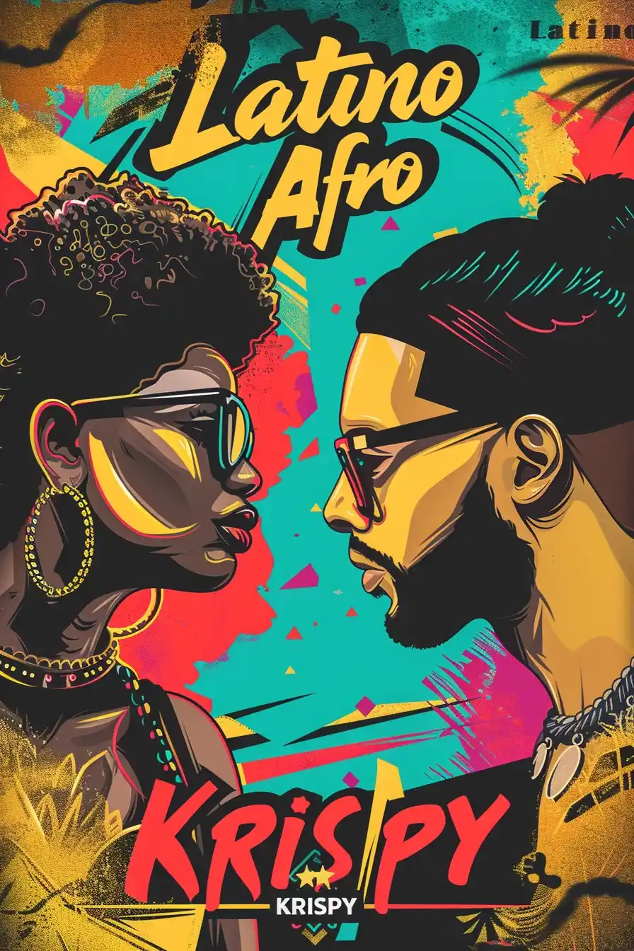 Captivante Latino vs Afro Midjourney提示词