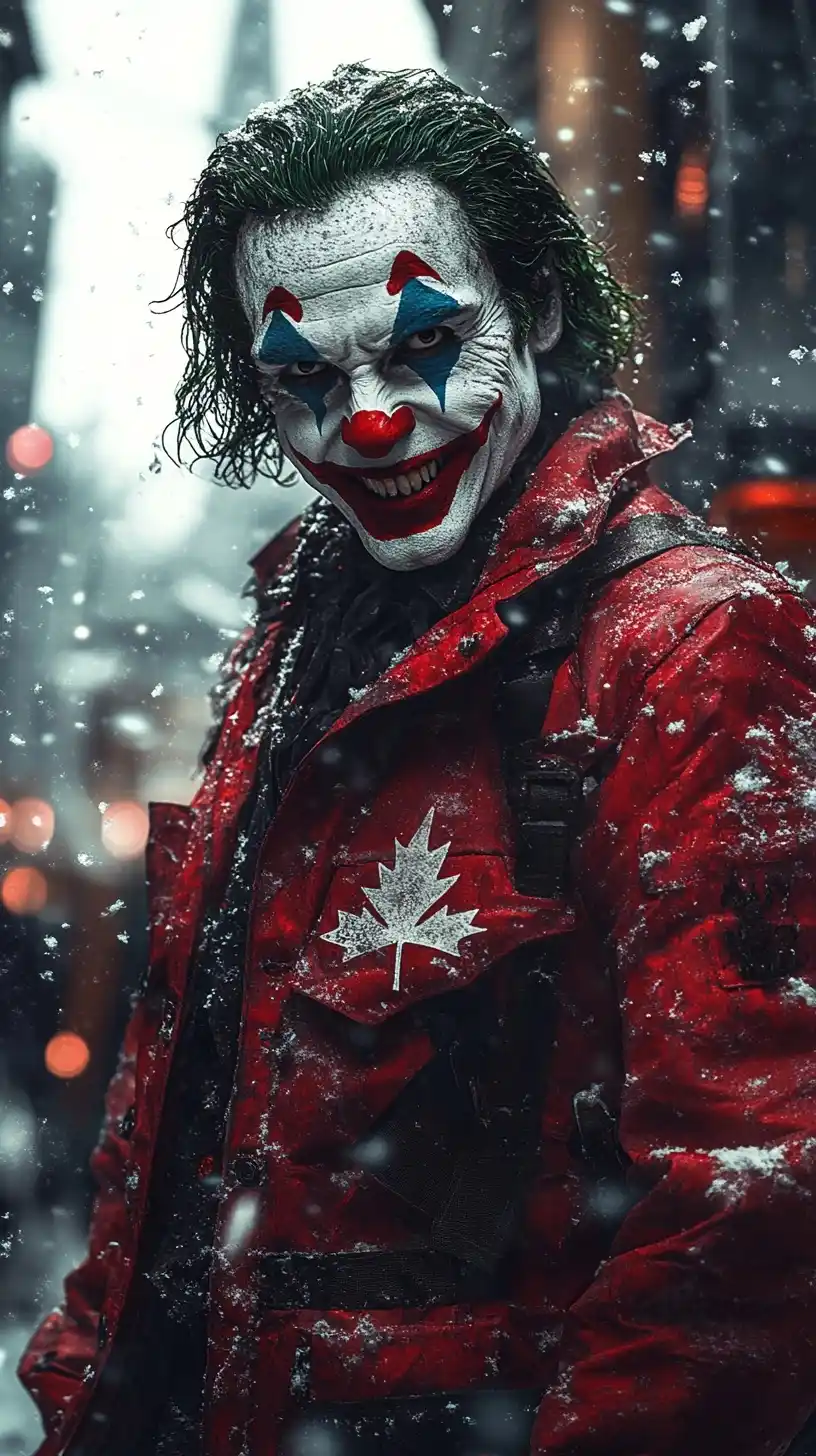 Hyper-Realistic Canadian Joker Midjourney提示词