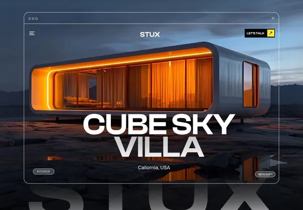 建筑事务所模板（Stux），Stux · Modern Architecture Template