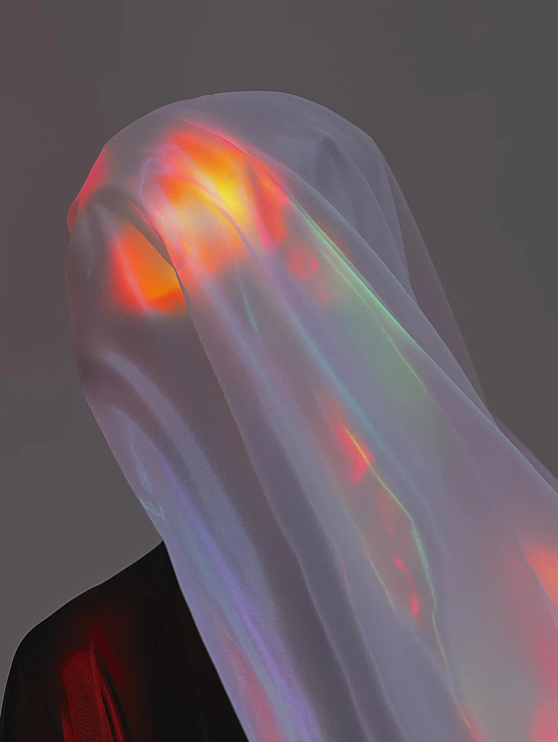 Abstract Mannequin in Veil Midjourney提示词
