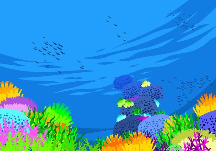 海底免费矢量
