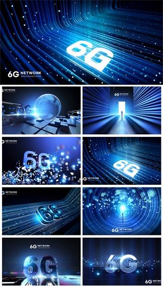 8款网络科技互联网6G海报PSD格式2023226