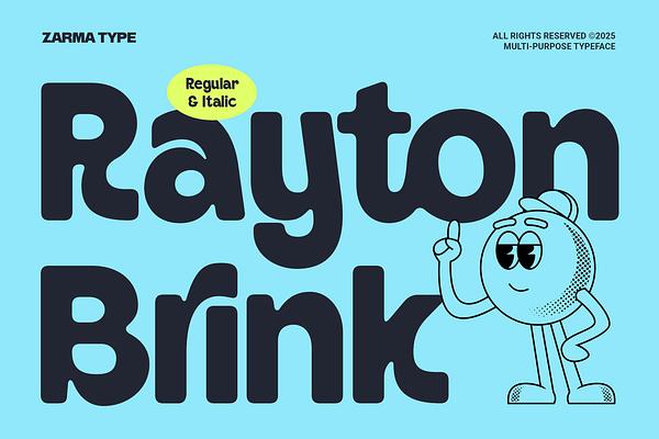 Rayton Brink Rounded Sans Font