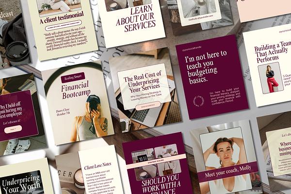 Coaching Canva Instagram Templates