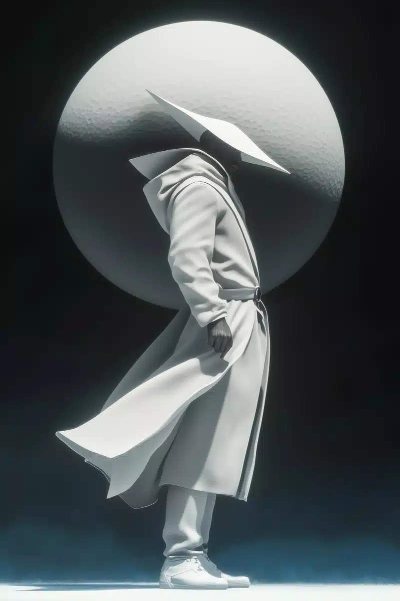 Stylish Model in Hallucination Midjourney提示词