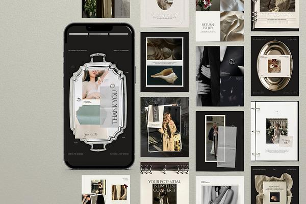 Quiet Luxury Canva Brand Kit