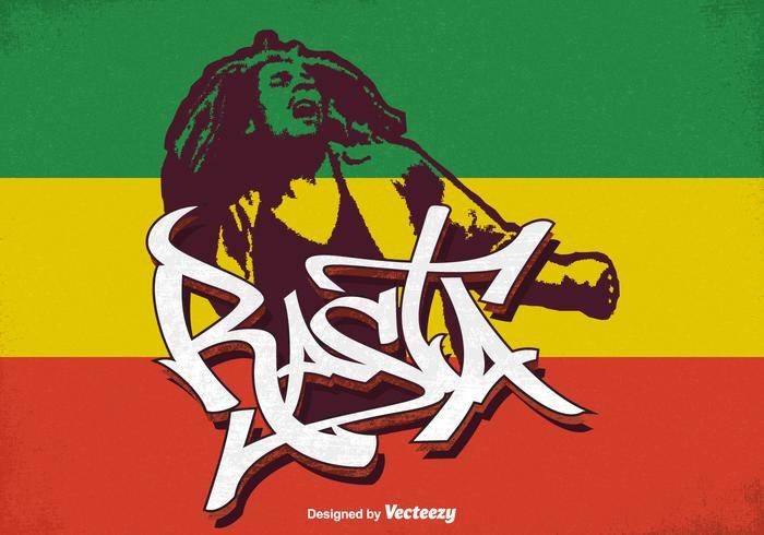 免费Rasta矢量背景