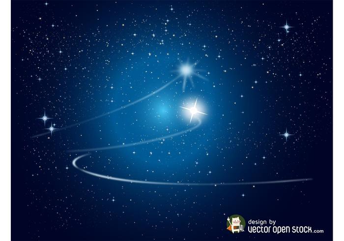 空间矢量背景