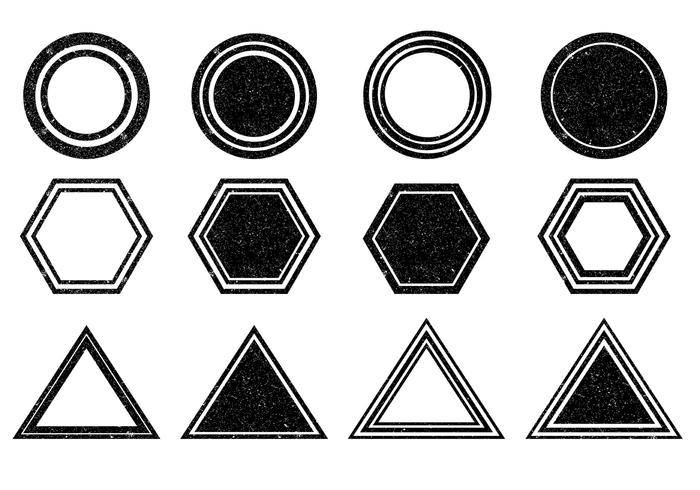 套Grunge Stempel