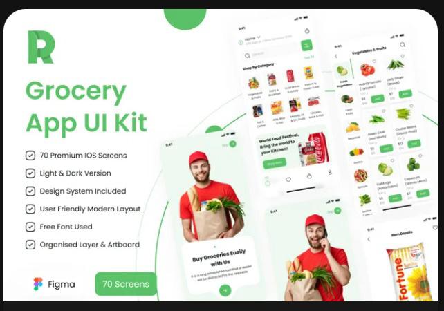 Grocery App UI Kit
