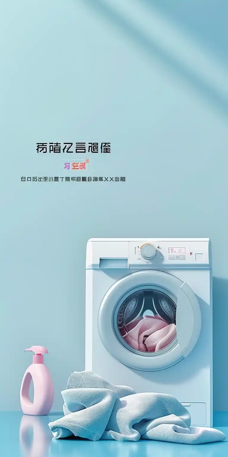 Raw Washing Machine Setup Midjourney提示词
