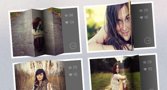 3D Thumbnail Hover Effects