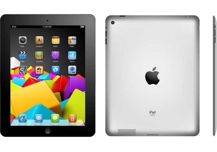 iPad 2苹果矢量